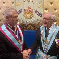 The Lodge with Two Masters